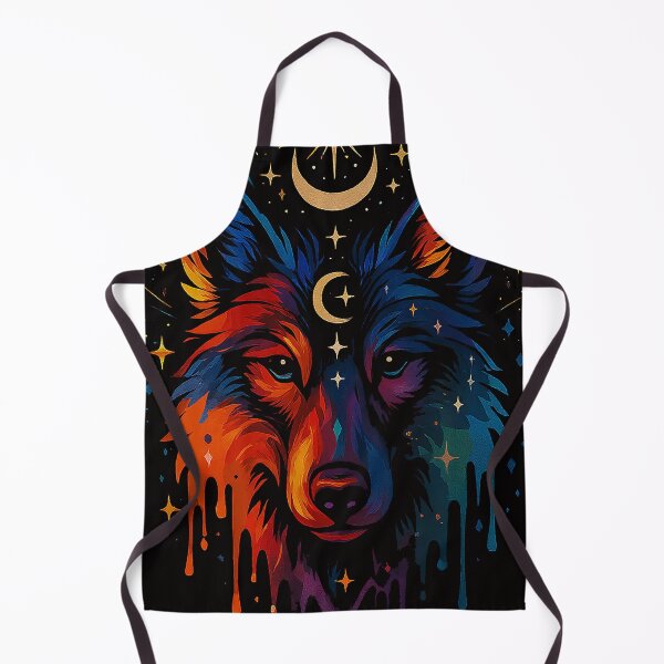Artikelvorschau, Kosmischer Weltraumwolf entworfen und verkauft von The Feral Shirtening.