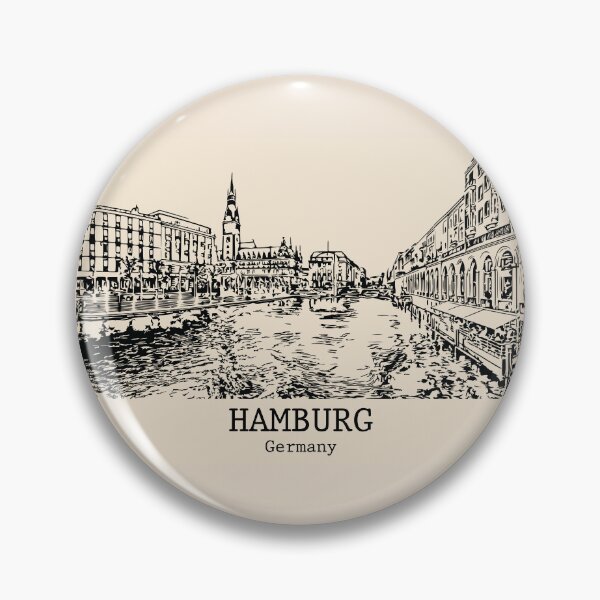 Artikelvorschau, Hamburg - Deutschland entworfen und verkauft von Lakeric Cityscapes.