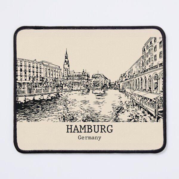 Item preview, Hamburg - Germany designed and sold by Lakeric Cityscapes.