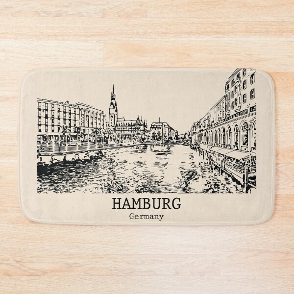 Item preview, Hamburg - Germany designed and sold by Lakeric Cityscapes.