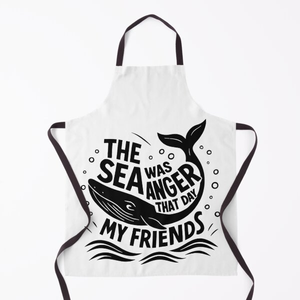 Item preview, El mar estaba furioso ese día, mis amigos. Dicho gracioso - Programa de televisión Seinfeld, tiburón ballena. designed and sold by HumansStuck12.