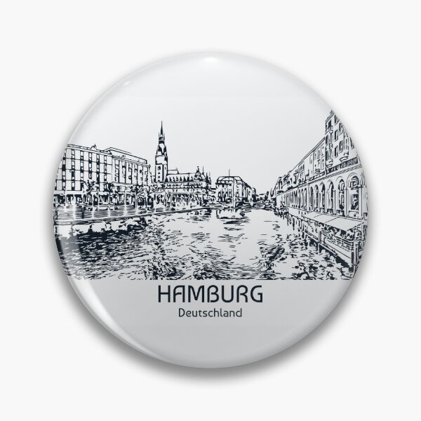 Artikelvorschau, Hamburg - Deutschland entworfen und verkauft von Lakeric Cityscapes.