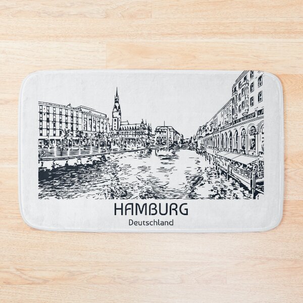 Item preview, Hamburg - Deutschland designed and sold by Lakeric Cityscapes.