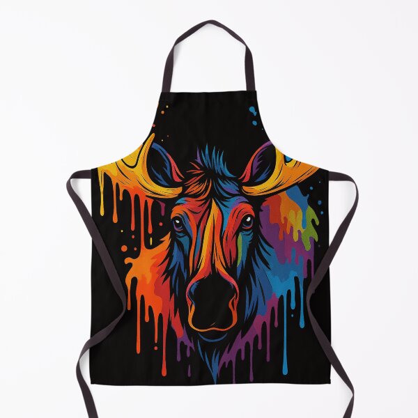 Item preview, Technicolor Moose designed and sold by The Feral Shirtening.