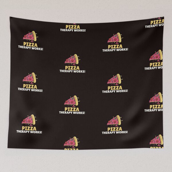 Item preview, Pizza Therapy Works designed and sold by AEMcTees.