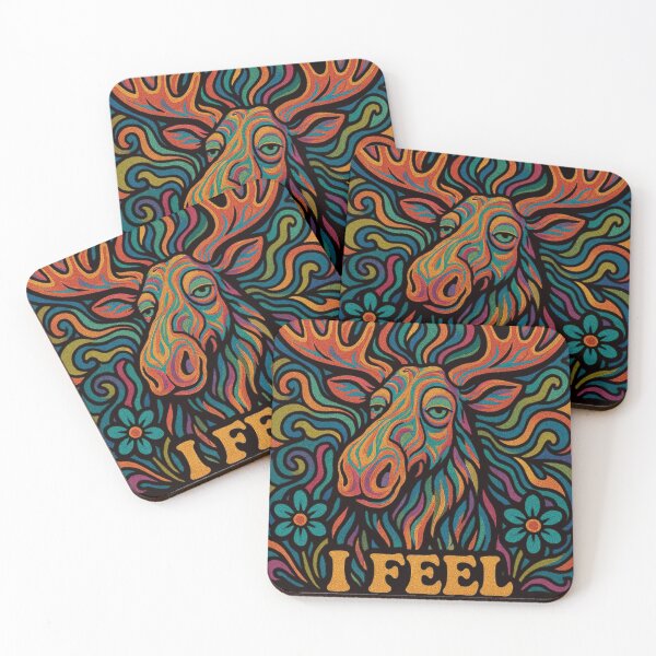 Item preview, I Feel Moosey designed and sold by The Feral Shirtening.