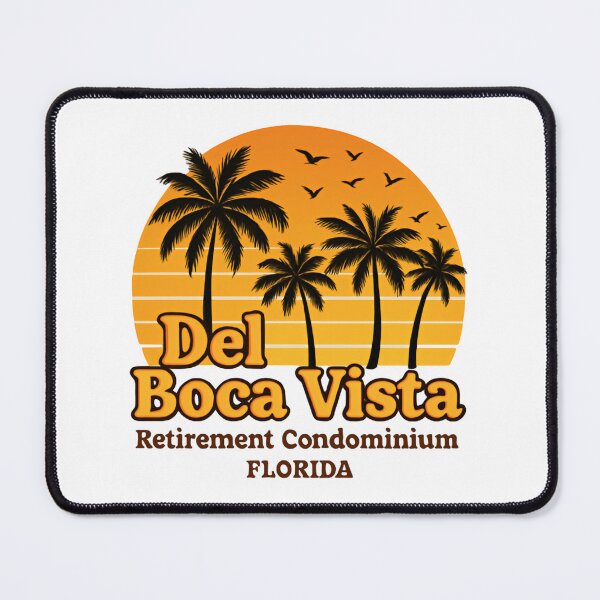 Item preview, Del Boca Vista Retirement Condominium Florida Retro Sunset Coconut Trees - Comedy Tv Show Seinfeld designed and sold by HumansStuck12.