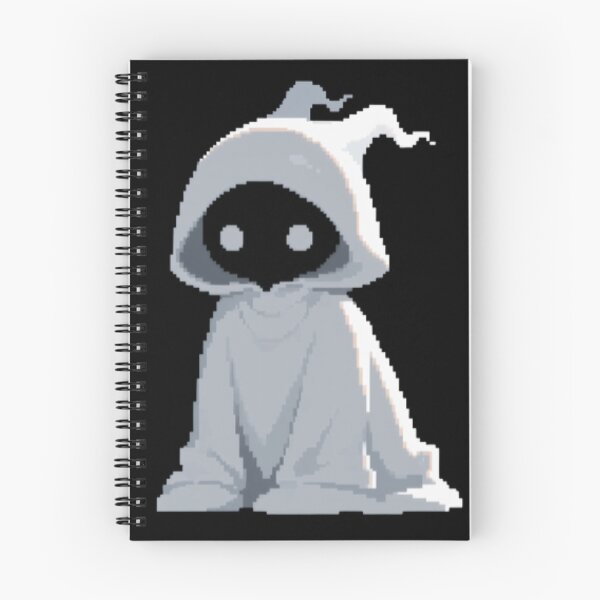 Item preview, Tiny Hooded Ghost – Adorable Halloween Spirit  designed and sold by UniqueArtsOnly.