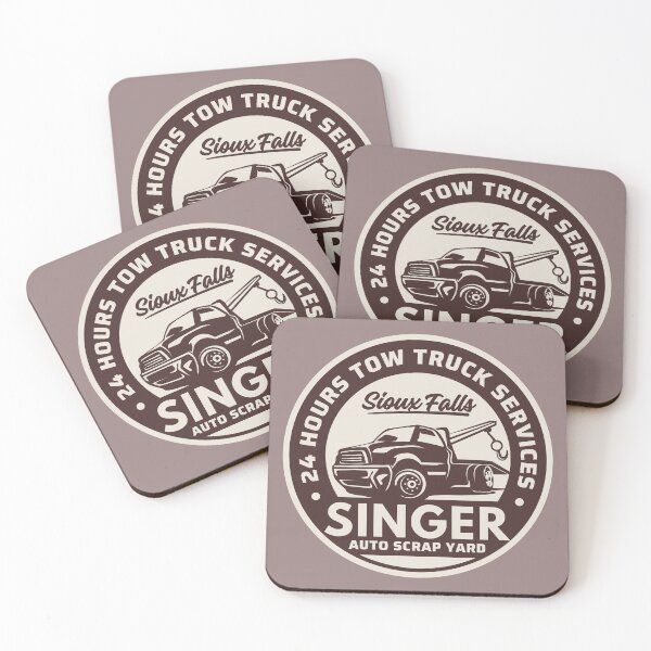 Item preview, Singer Auto Salvage Yard designed and sold by OctagonGlasses.