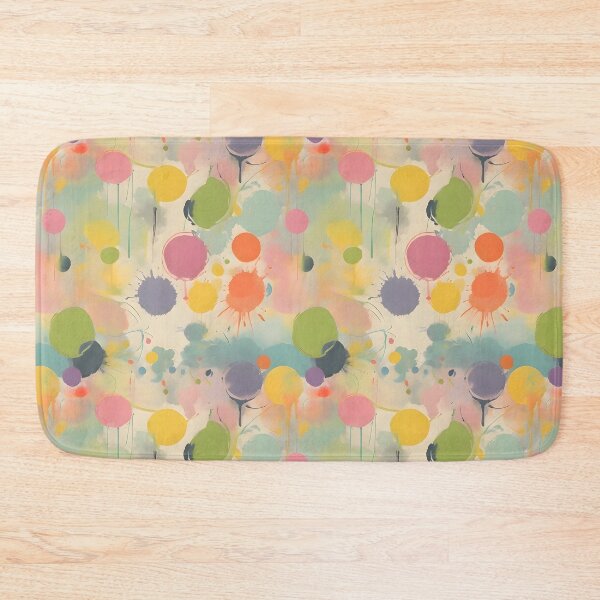 Item preview, Colorful Abstract Splashes Pattern designed and sold by Dream Garden.
