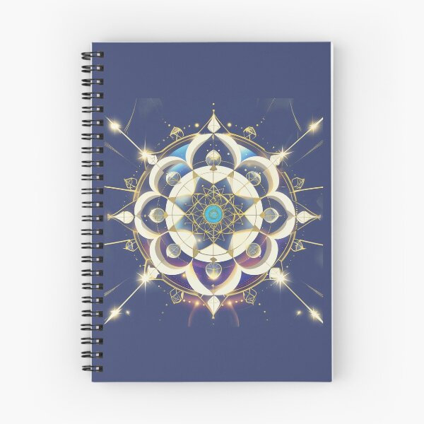 Item preview, Celestial Harmony Mandala – The Divine Blueprint of Light designed and sold by ArtivaNest.