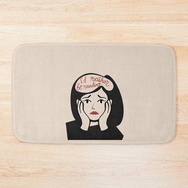Item preview, I'd Rather Be Reading designed and sold by ellealsopaints.