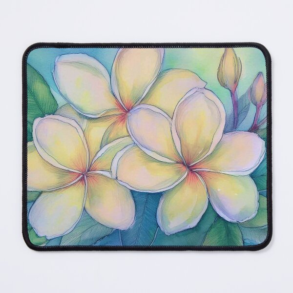 Item preview, Hawaiian Blush Plumeria Cluster designed and sold by J Marielle Designs.