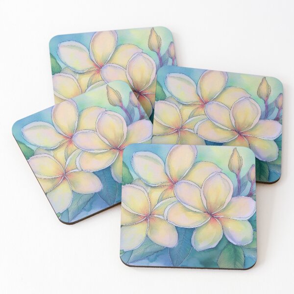 Item preview, Hawaiian Blush Plumeria Cluster designed and sold by J Marielle Designs.