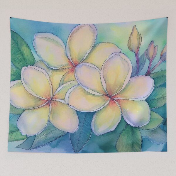 Item preview, Hawaiian Blush Plumeria Cluster designed and sold by J Marielle Designs.