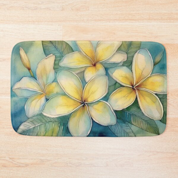 Item preview, Yellow Hawaiian Plumeria designed and sold by J Marielle Designs.