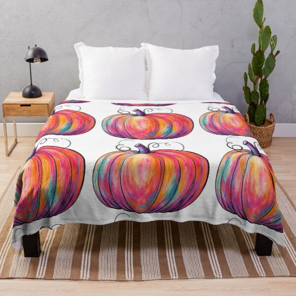 Item preview, Colorful Artistic Pumpkin Autumn Illustration designed and sold by ArtfulWeave.