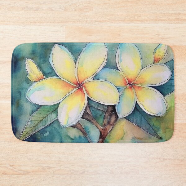 Item preview, Two Hawaiian Plumeria designed and sold by J Marielle Designs.