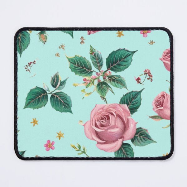 Item preview, Vintage style pink roses designed and sold by Nice-patterns.
