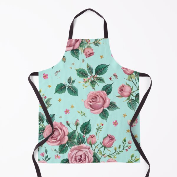 Item preview, Vintage style pink roses designed and sold by Nice-patterns.