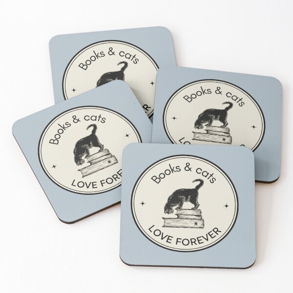 Item preview, Vintage Cat Reader Logo | Books & Cats Classic Design designed and sold by LittleArtist04.