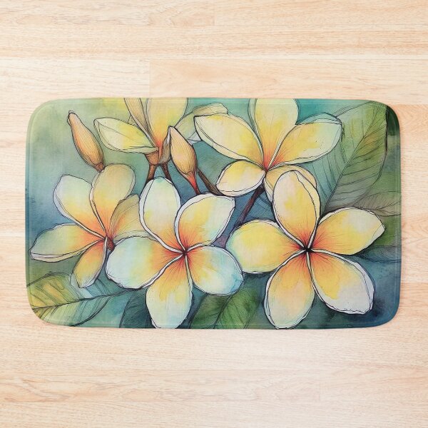 Item preview, Hawaiian Plumeria 4 designed and sold by J Marielle Designs.