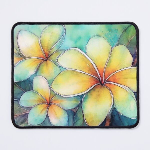Item preview, Hawaiian Yellow Plumeria designed and sold by J Marielle Designs.