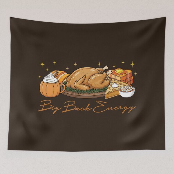 Item preview, Big Back Energy PNG, Thanksgiving Png, Fall Coquette, Autumn, Thanksgiving designed and sold by tanondesign.