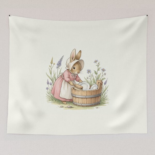 Item preview, Little Bunny’s Gentle Morning designed and sold by Pasteltone.
