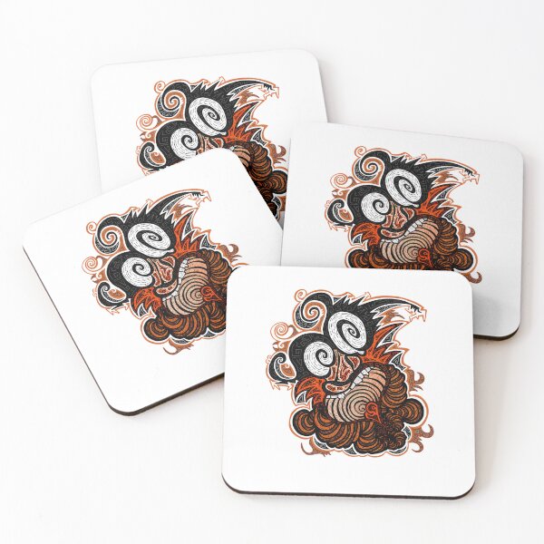 Item preview, The Face of Madness – Abstract Chaos Illustration designed and sold by KasanteDark.