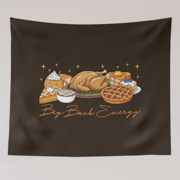 Item preview, Big Back Energy PNG, Thanksgiving Png, Fall Coquette, Autumn, Thanksgiving designed and sold by tanondesign.