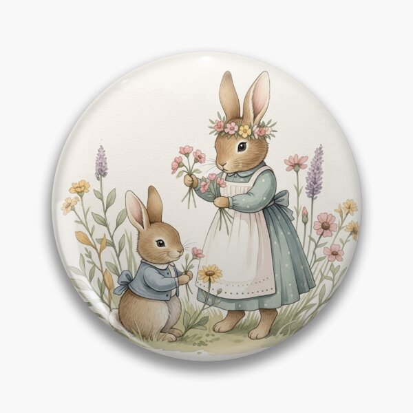 Item preview, Bunny’s Flower Gift designed and sold by Pasteltone.