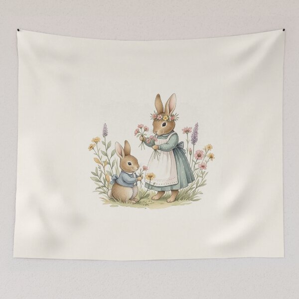 Item preview, Bunny’s Flower Gift designed and sold by Pasteltone.