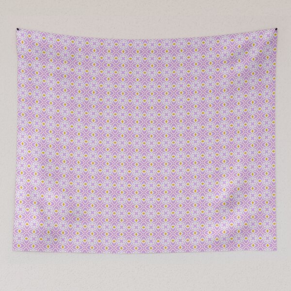 Item preview, Lilac and Yellow Arabesque designed and sold by airydesign.