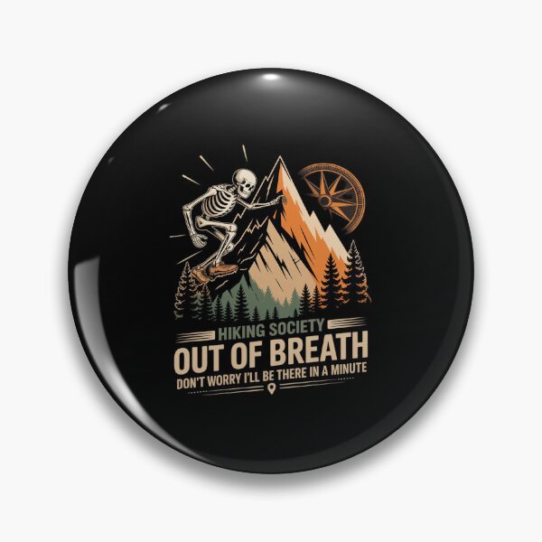 Item preview, Out of Breath Hiking Society 6  designed and sold by EllinoKlemo.