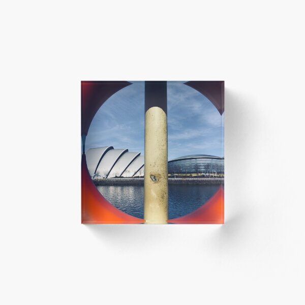 Glasgow Landmarks Acrylic Block