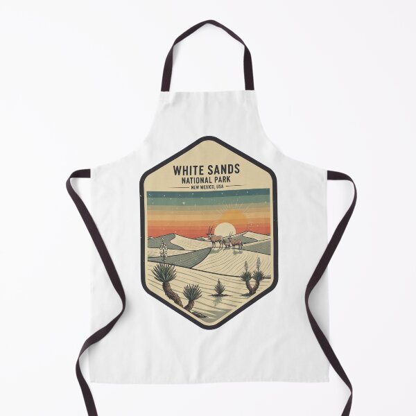 Item preview, White Sands National Park New Mexico Vintage Travel Art designed and sold by LittleArij.