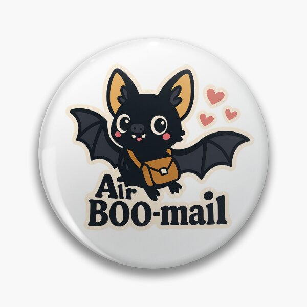 Item preview, Air BOO-Mail — Batty Airmail Courier designed and sold by Cheerioza.