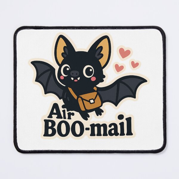 Item preview, Air BOO-Mail — Batty Airmail Courier designed and sold by Cheerioza.