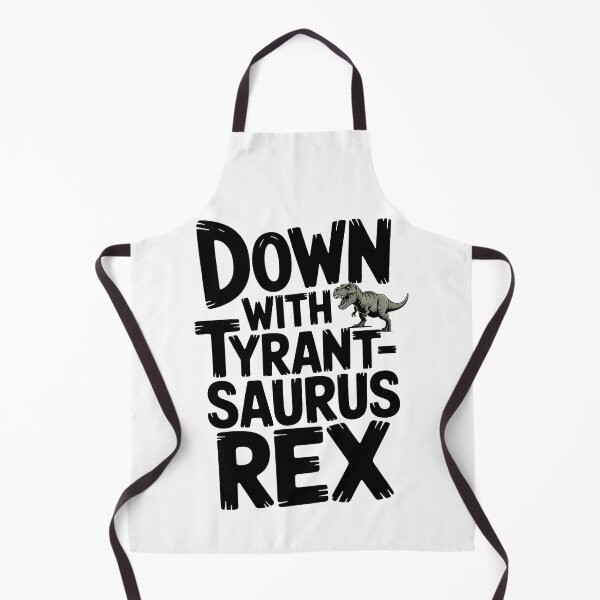 Item preview, Down with Tyrant-Saurus Rex - NO KINGs designed and sold by BakeryDozen.
