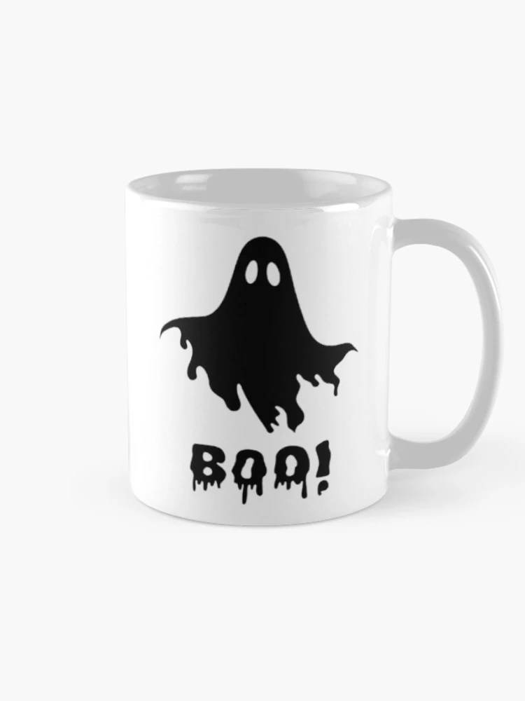 Thumbnail 3 of 6, Coffee Mug, Boo! Ghost designed and sold by PeachyPetichor.