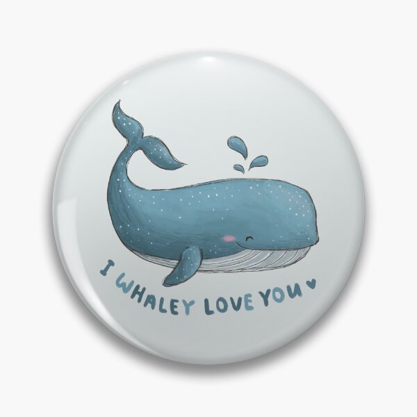 Item preview, I Whale-y Love You designed and sold by Those Pencil Shavings.