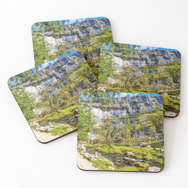 Item preview, Scenic Trail by Limestone Cliffs At Malham Cove, Yorkshire, UK designed and sold by Paul Thompson Photography.