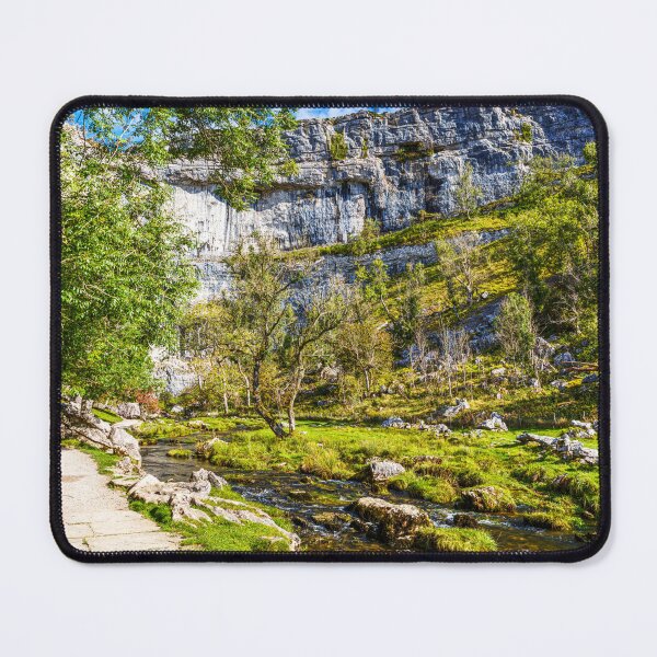 Item preview, Scenic Trail by Limestone Cliffs At Malham Cove, Yorkshire, UK designed and sold by Paul Thompson Photography.