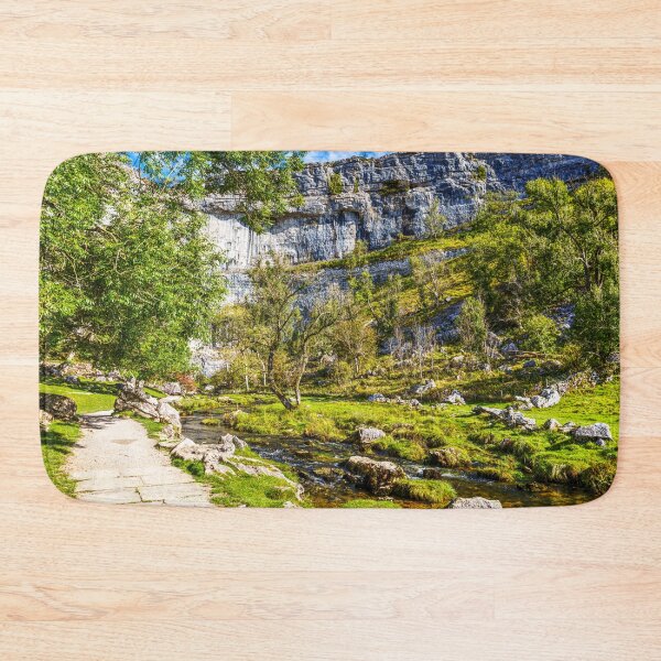 Item preview, Scenic Trail by Limestone Cliffs At Malham Cove, Yorkshire, UK designed and sold by Paul Thompson Photography.