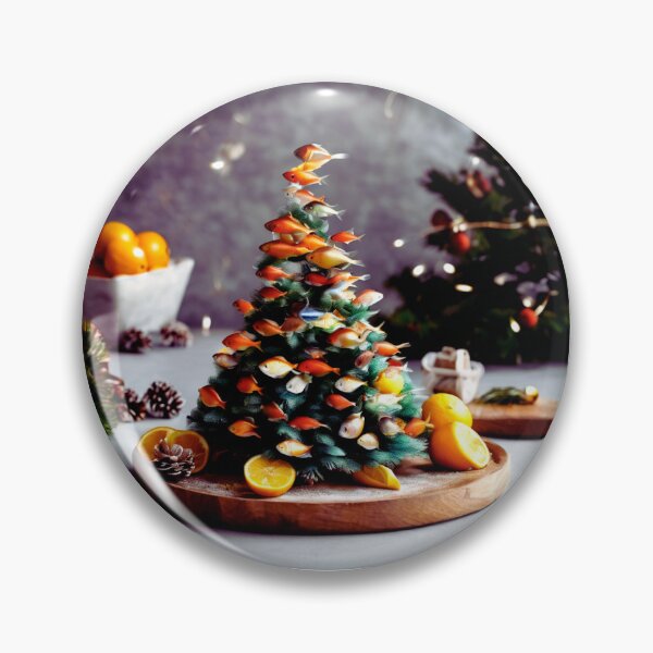 Item preview, Fish Christmas Tree for Gourmets. designed and sold by Zofia Sosnecka.