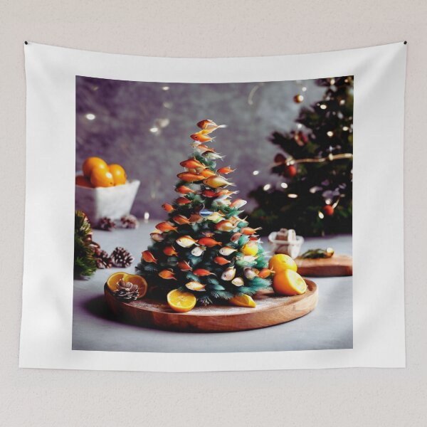 Item preview, Fish Christmas Tree for Gourmets. designed and sold by Zofia Sosnecka.