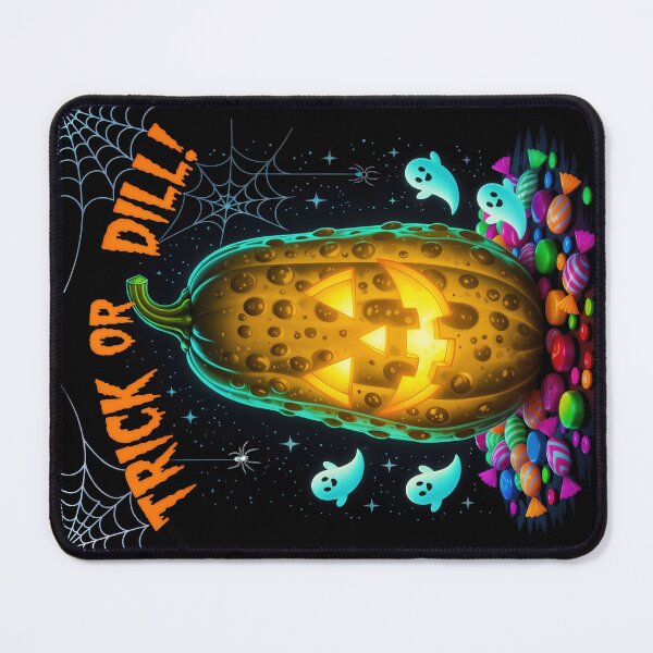 Item preview, Halloween Pumpkin Pickle with Ghosts and Candy designed and sold by moonmymuse7.
