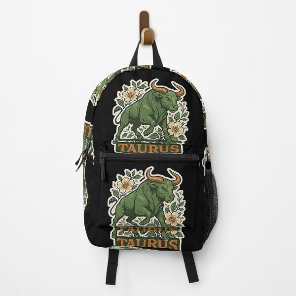 Item preview, Zodiac Bull – Botanical Taurus Spirit designed and sold by Meta Mirage .