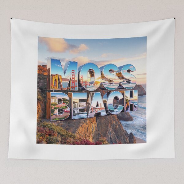 Item preview, Moss Beach California Print designed and sold by Lichentroupe63.